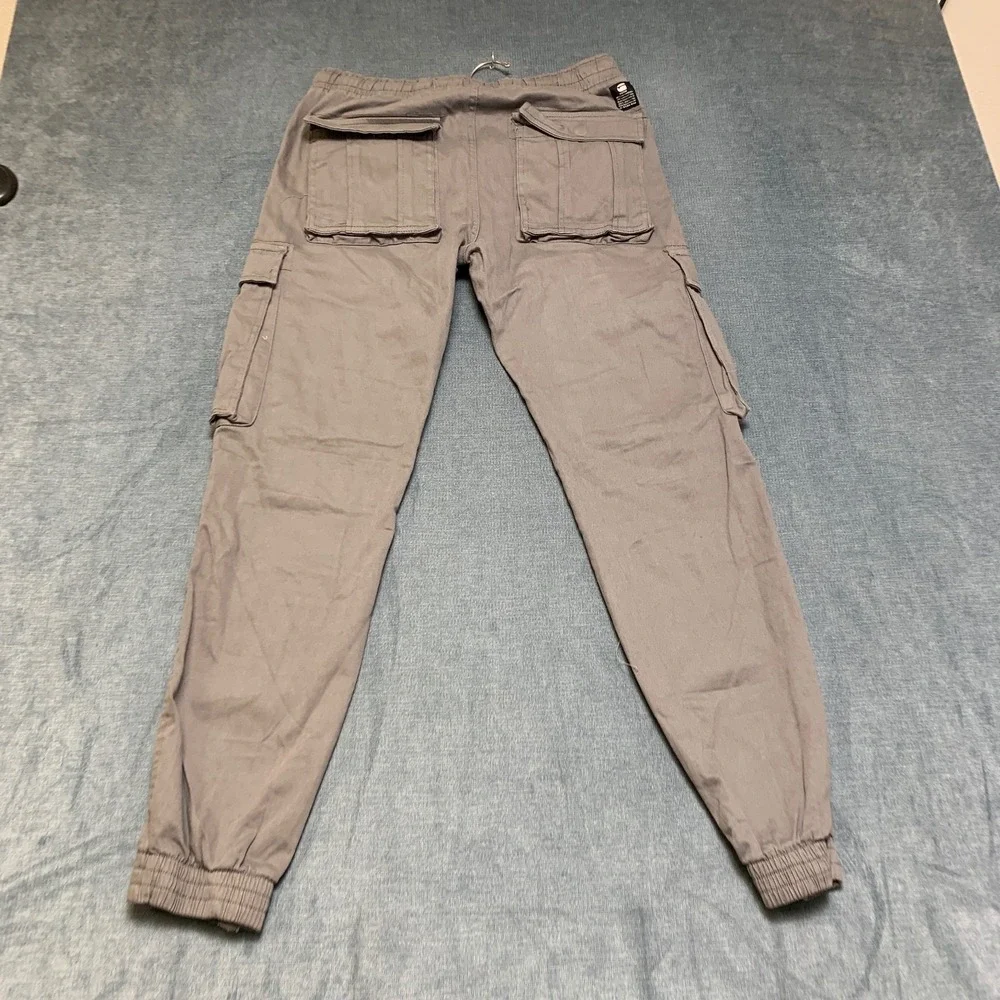 G-Star Raw Just The Product Cargo Joggers Pants Men 30x30 Gray Drawstring Pocket